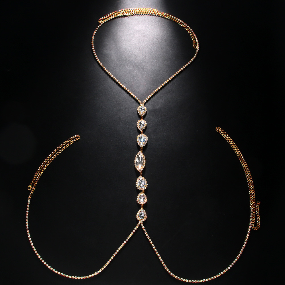 Fashion Sexy Water Drop Neckla - đánh giá và giá Body Jewelry Necklace