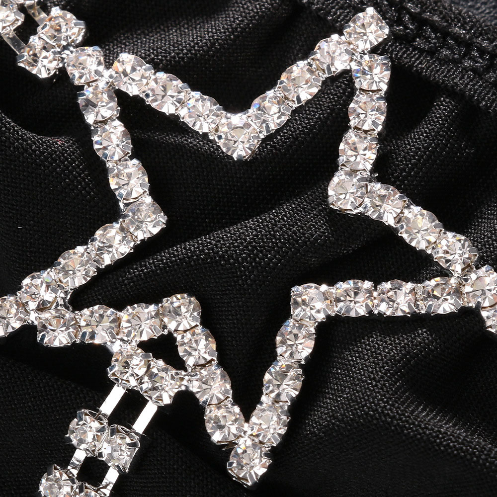 Sexy Crystal Star Waist Thong  - đánh giá và giá Body Jewelry Retainers