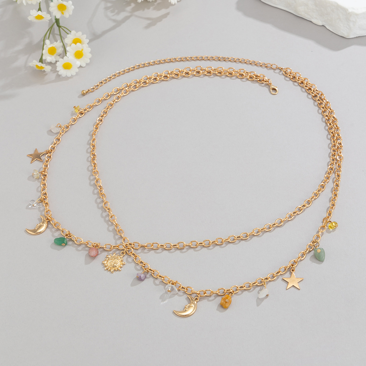 Boho Star Moon Sun Pendant Wai - đánh giá và giá Body Jewelry For You