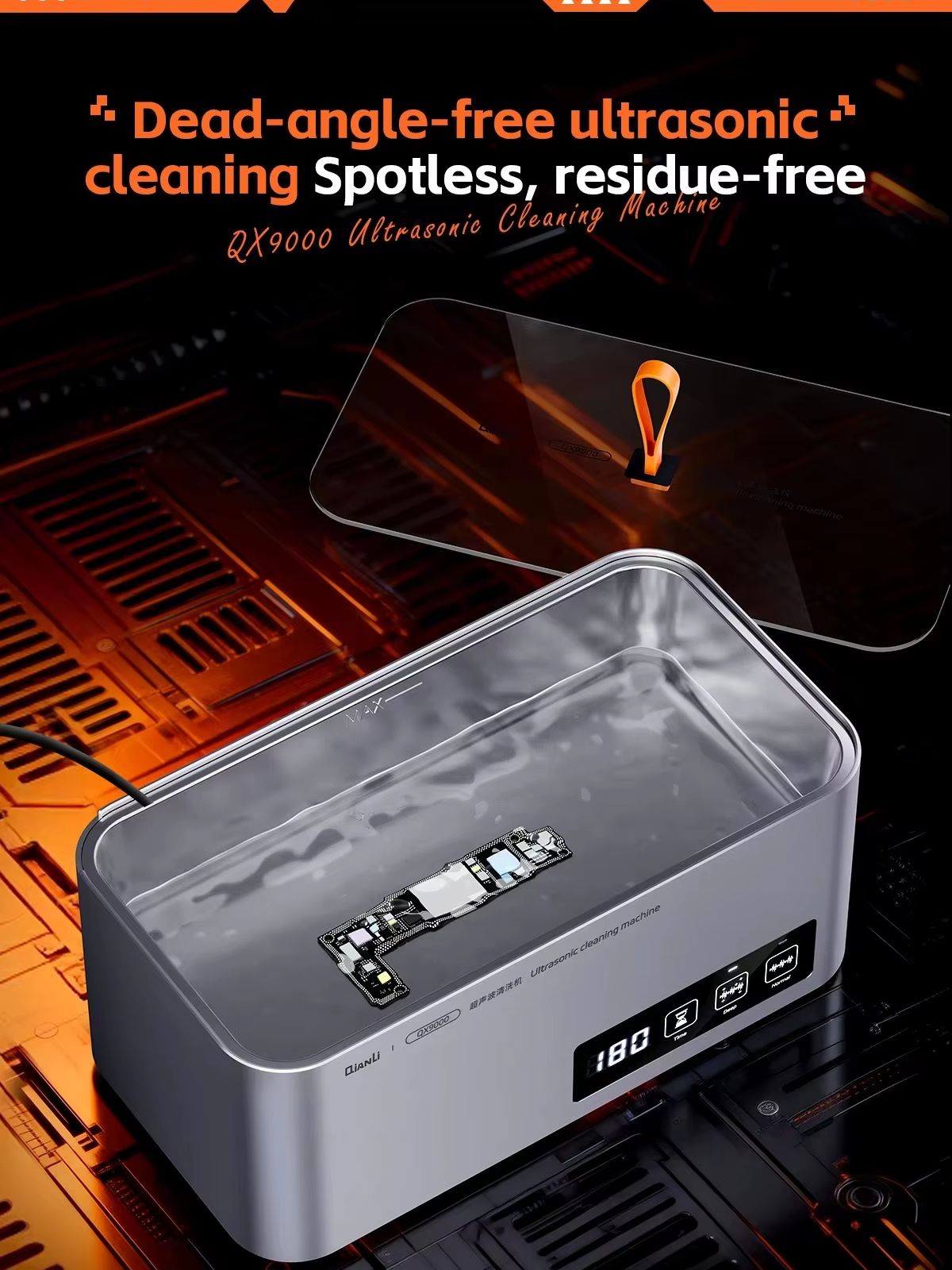 QIANLI QX9000 Ultrasonic Clean - đánh giá và giá Body Jewelry Repair