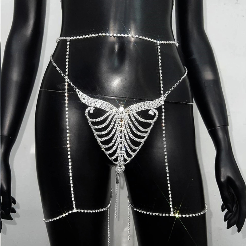 Stonefans Thong and Waist Chai - đánh giá và giá Body Jewelry Retainers