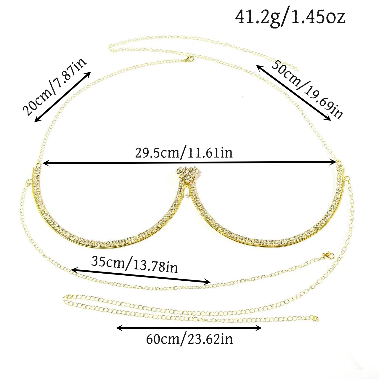 Women's chest support pearl pe - đánh giá và giá Body Jewelry Necklace