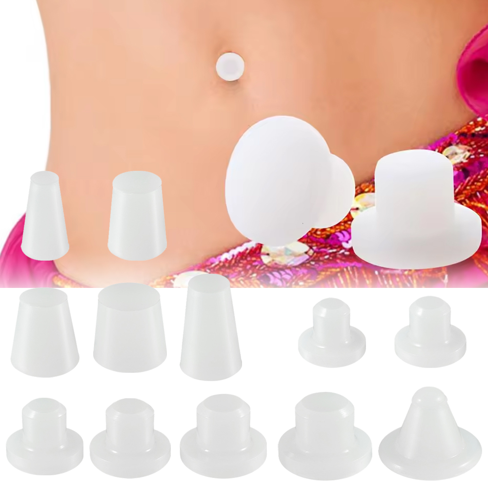 1-50PCS Silicone Belly Button  - đánh giá và giá Body Jewelry Repair
