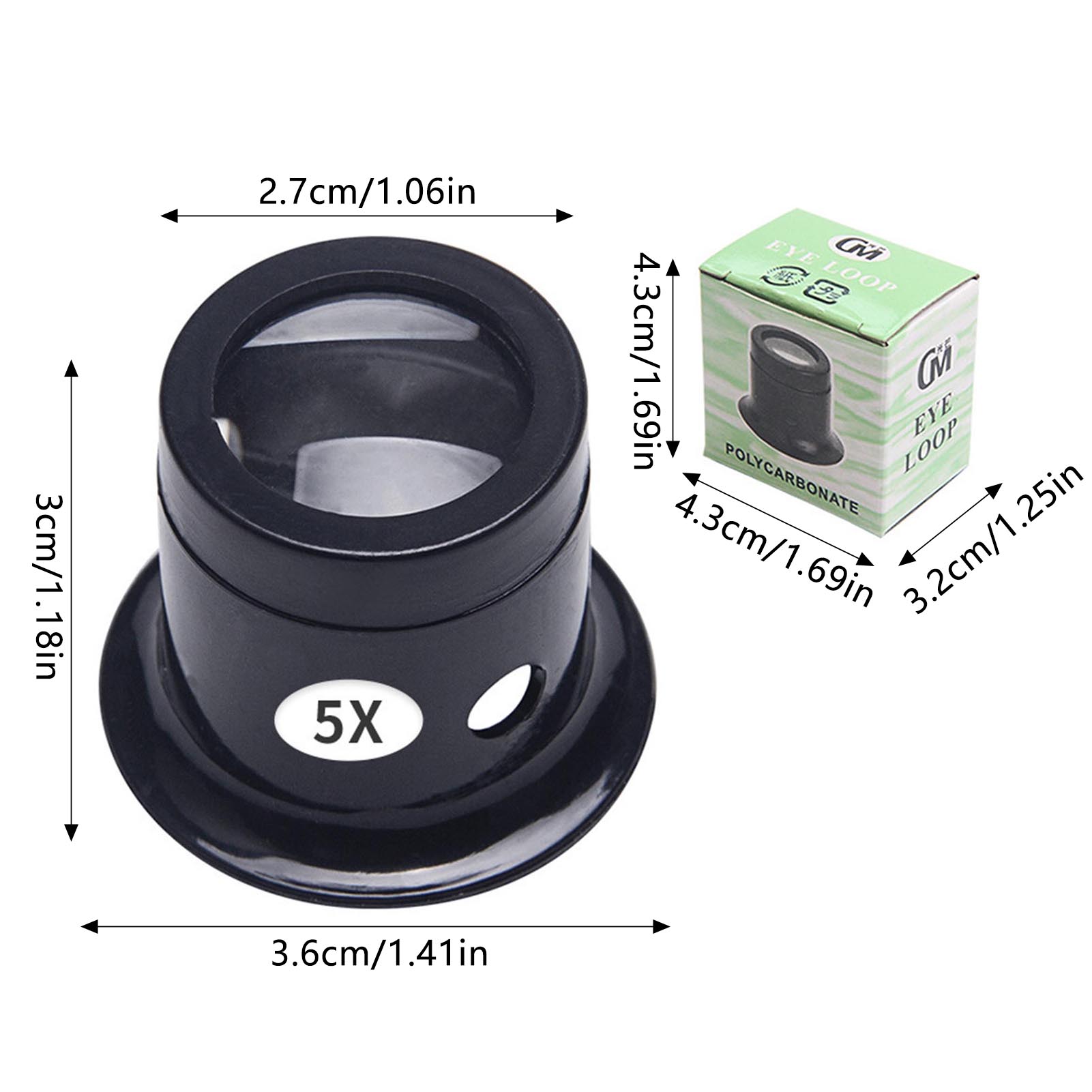 Watchmaker Eye Magnifying Glas - đánh giá và giá Body Jewelry Repair