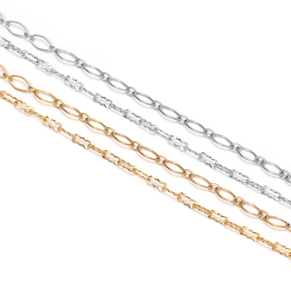 2 Meters Stainless Steel Embos - đánh giá và giá Body Jewelry Necklace